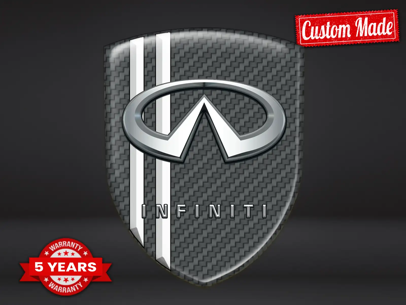 Infiniti Pegatinas Autoadhesivas Edición Tuning Personalizables